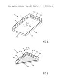 ARRANGEMENT FOR FASTENING A SHELF DEVICE diagram and image