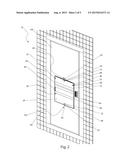 Towel Access Shower Door diagram and image