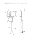 DEVICE FOR MEASURING THE PINCH FORCE BETWEEN A PERSON S THUMB AND INDEX     FINGER diagram and image