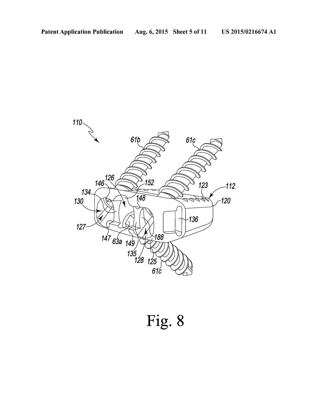 SPINAL INTERBODY IMPLANT WITH BONE SCREW RETENTION - diagram, schematic, and image 06