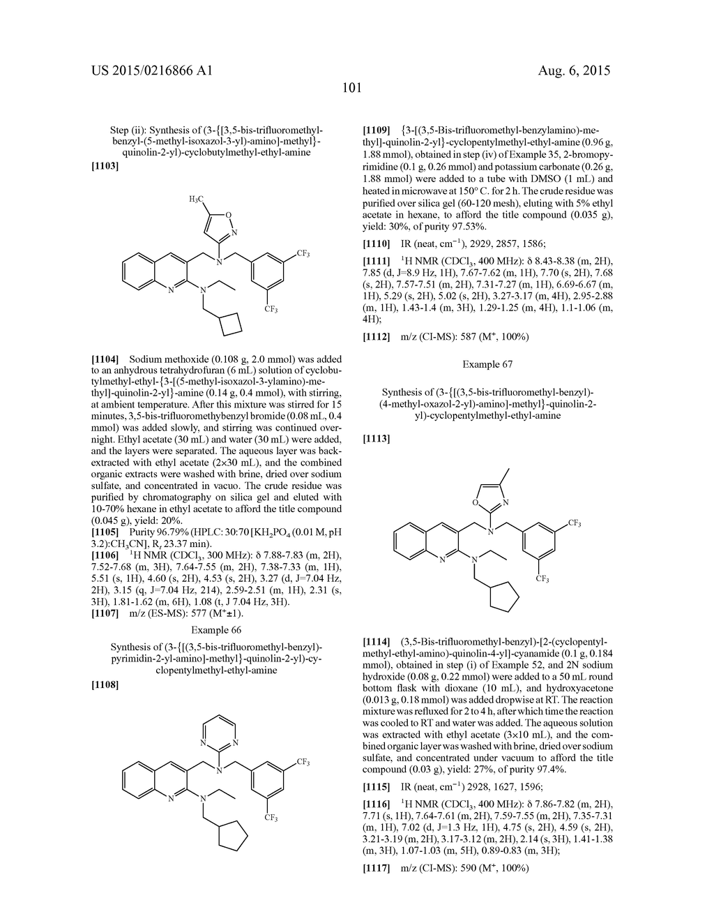 SUBSTITUTED BENZYLAMINO QUINOLINES AS CHOLESTEROL ESTER-TRANSFER PROTEIN     INHIBITORS - diagram, schematic, and image 102