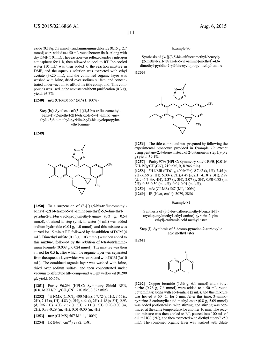 SUBSTITUTED BENZYLAMINO QUINOLINES AS CHOLESTEROL ESTER-TRANSFER PROTEIN     INHIBITORS - diagram, schematic, and image 112