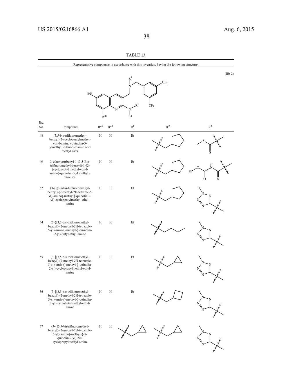SUBSTITUTED BENZYLAMINO QUINOLINES AS CHOLESTEROL ESTER-TRANSFER PROTEIN     INHIBITORS - diagram, schematic, and image 39