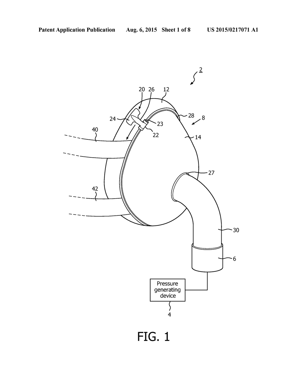 LEAK CORRECTION FOR A PATIENT INTERFACE DEVICE - diagram, schematic, and image 02