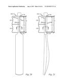 SPORTS EQUIPMENT HANDLE FOR PADDLE AND RACQUET SPORTS HAVING TACTILE     BIOFEEDBACK REFERENCE FEATURE diagram and image