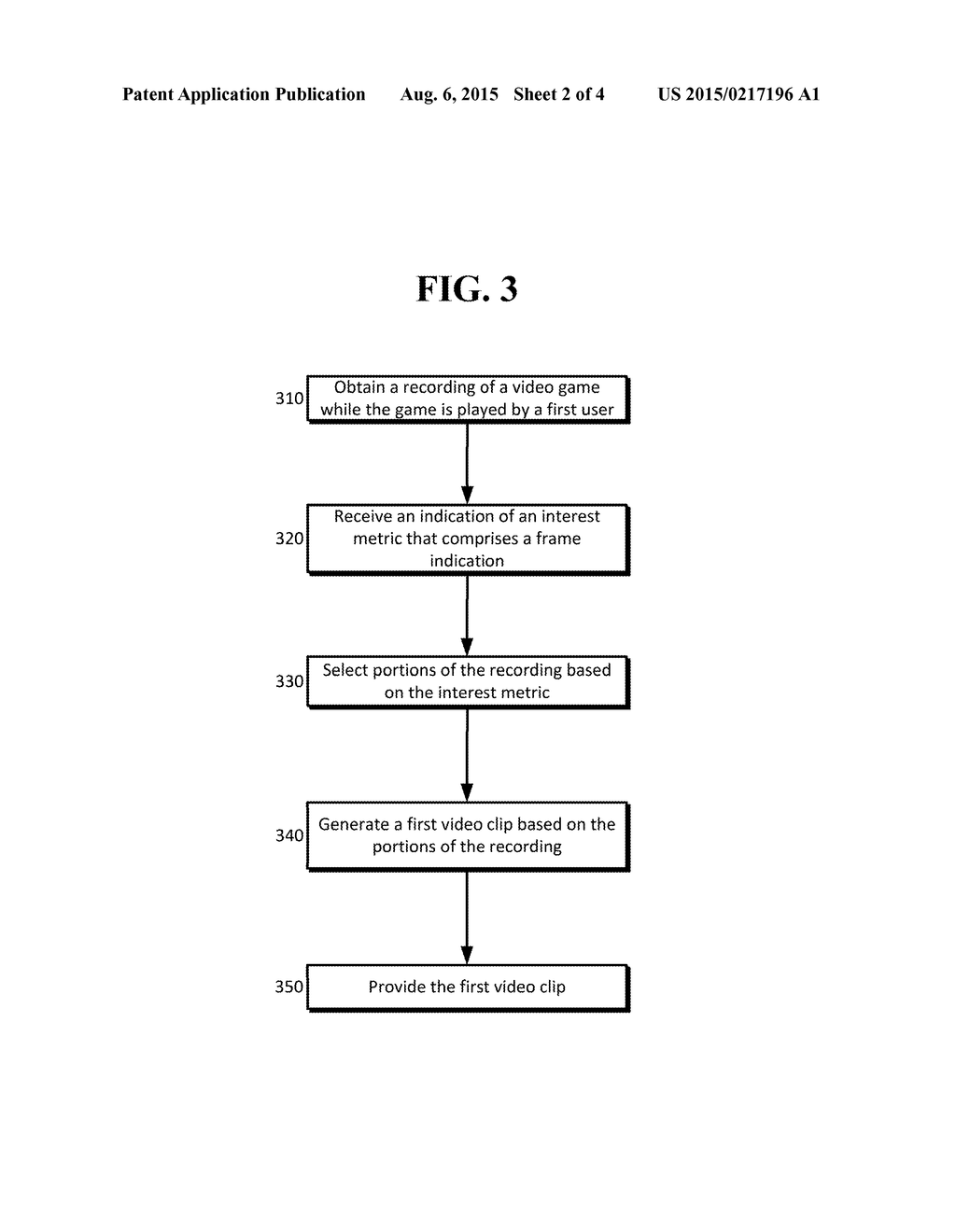 AUTOMATIC GENERATION OF A GAME REPLAY VIDEO - diagram, schematic, and image 03