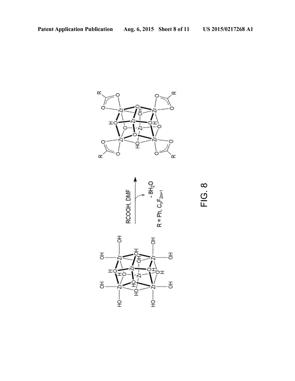 METAL-ORGANIC FRAMEWORK COMPOUNDS WITH LIGAND-FUNCTIONALIZED METAL NODES - diagram, schematic, and image 09