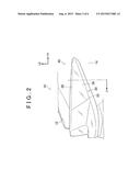 BODY STRUCTURE OF VEHICULAR REAR LAMP ATTACHMENT PORTION diagram and image