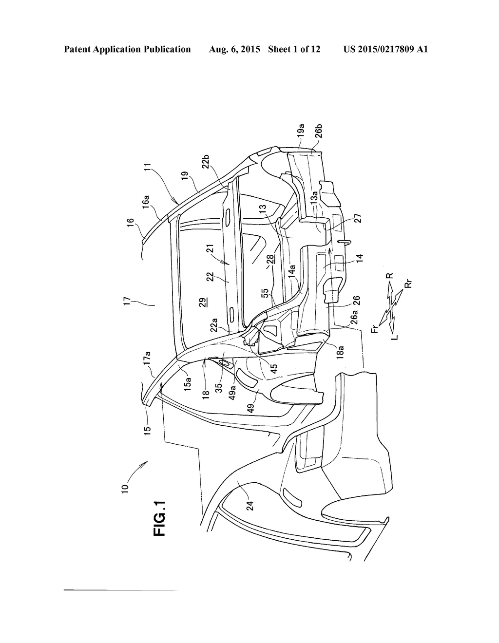 VEHICLE BODY STRUCTURE - diagram, schematic, and image 02