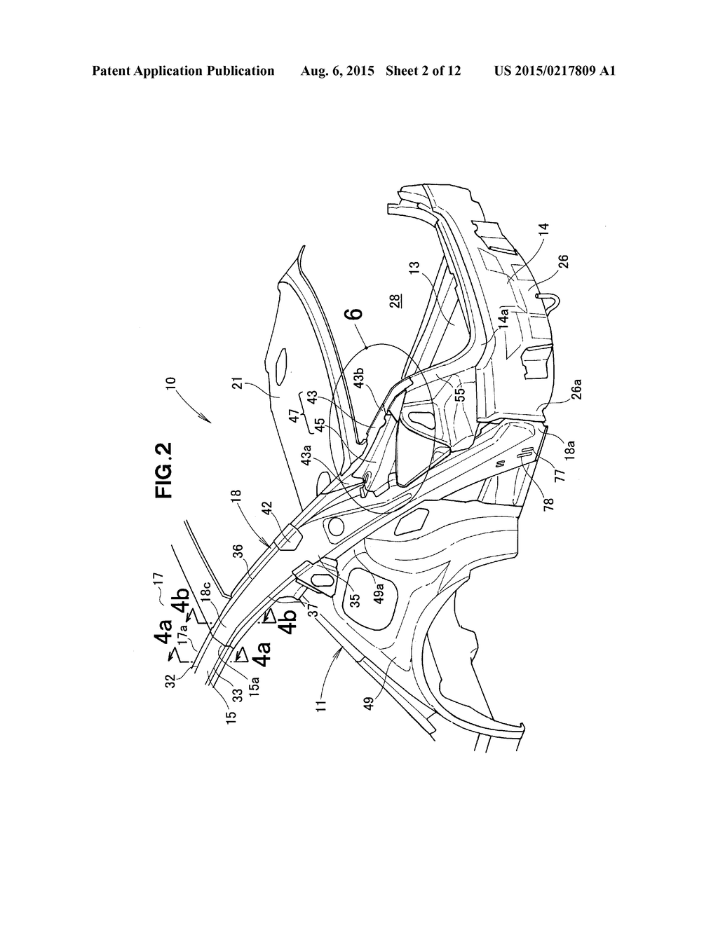 VEHICLE BODY STRUCTURE - diagram, schematic, and image 03