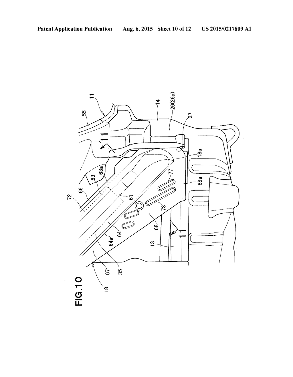 VEHICLE BODY STRUCTURE - diagram, schematic, and image 11