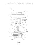 DEVICE FOR POURING LIQUID CONTAINED IN A CONTAINER diagram and image