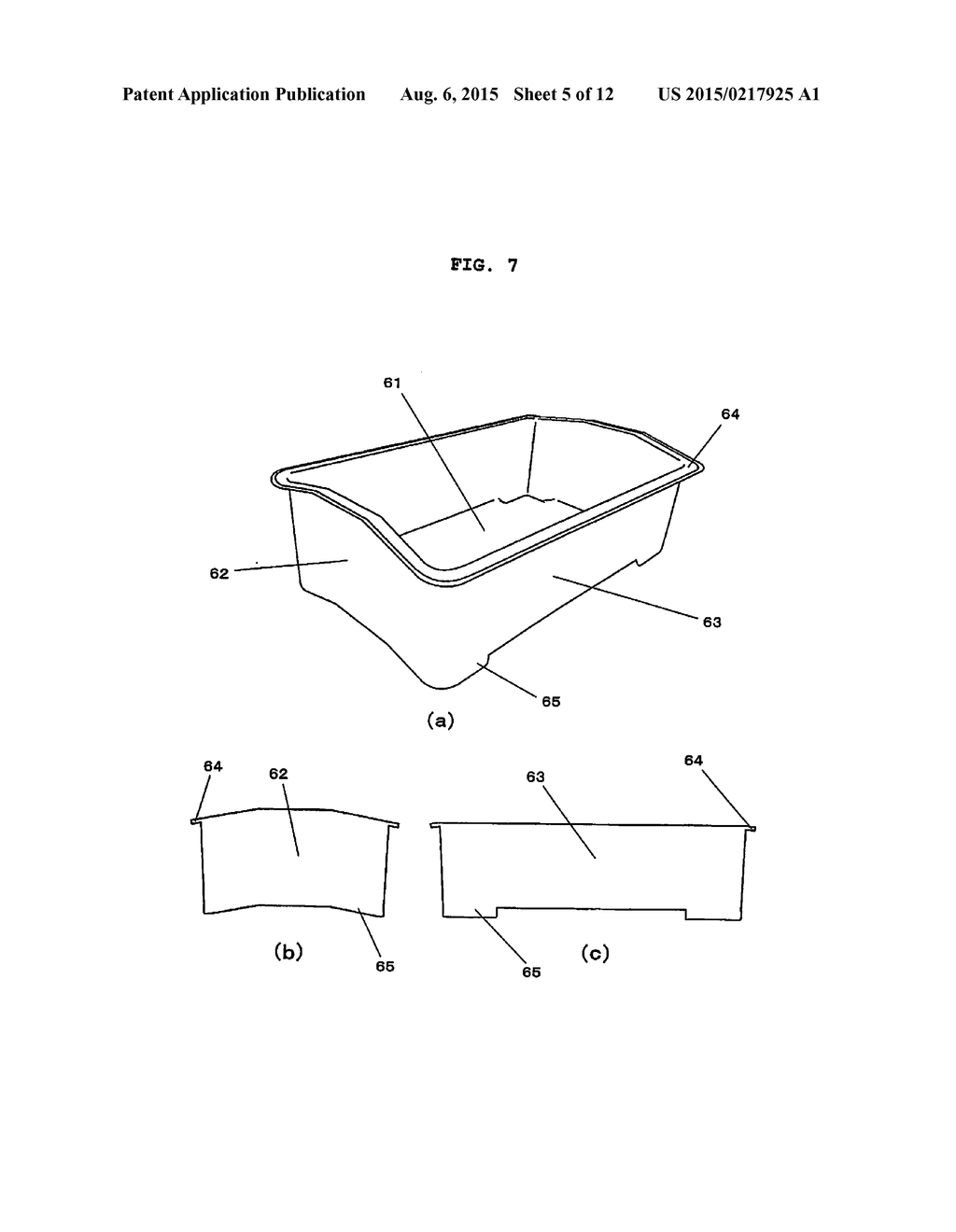 PACKAGING CONTAINER AND PACKAGED PRODUCT CONTAINED IN SAID PACKAGING     CONTAINER, AND MANUFACTURING METHOD AND MANUFACTURING APPARATUS FOR SAID     PACKAGING CONTAINER - diagram, schematic, and image 06