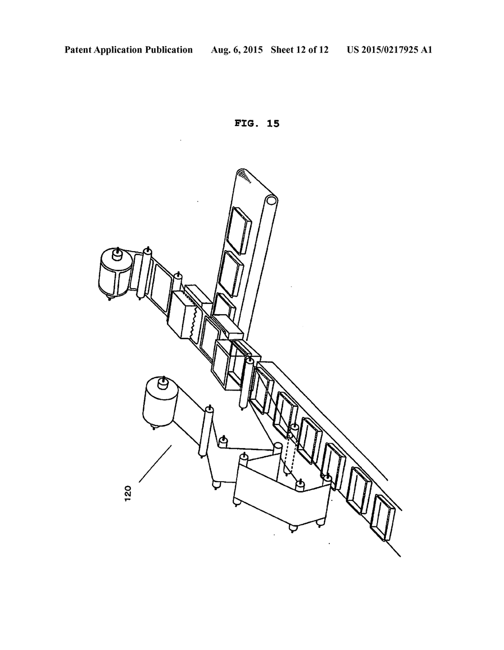 PACKAGING CONTAINER AND PACKAGED PRODUCT CONTAINED IN SAID PACKAGING     CONTAINER, AND MANUFACTURING METHOD AND MANUFACTURING APPARATUS FOR SAID     PACKAGING CONTAINER - diagram, schematic, and image 13