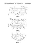 FORMING STATION AND METHOD FOR FORMING A HOT GLASS SHEET WITH TRANSVERSE     CURVATURE diagram and image