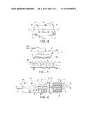 FORMING STATION AND METHOD FOR FORMING A HOT GLASS SHEET WITH TRANSVERSE     CURVATURE diagram and image