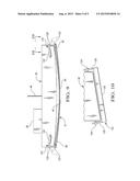 FORMING STATION AND METHOD FOR FORMING A HOT GLASS SHEET WITH TRANSVERSE     CURVATURE diagram and image