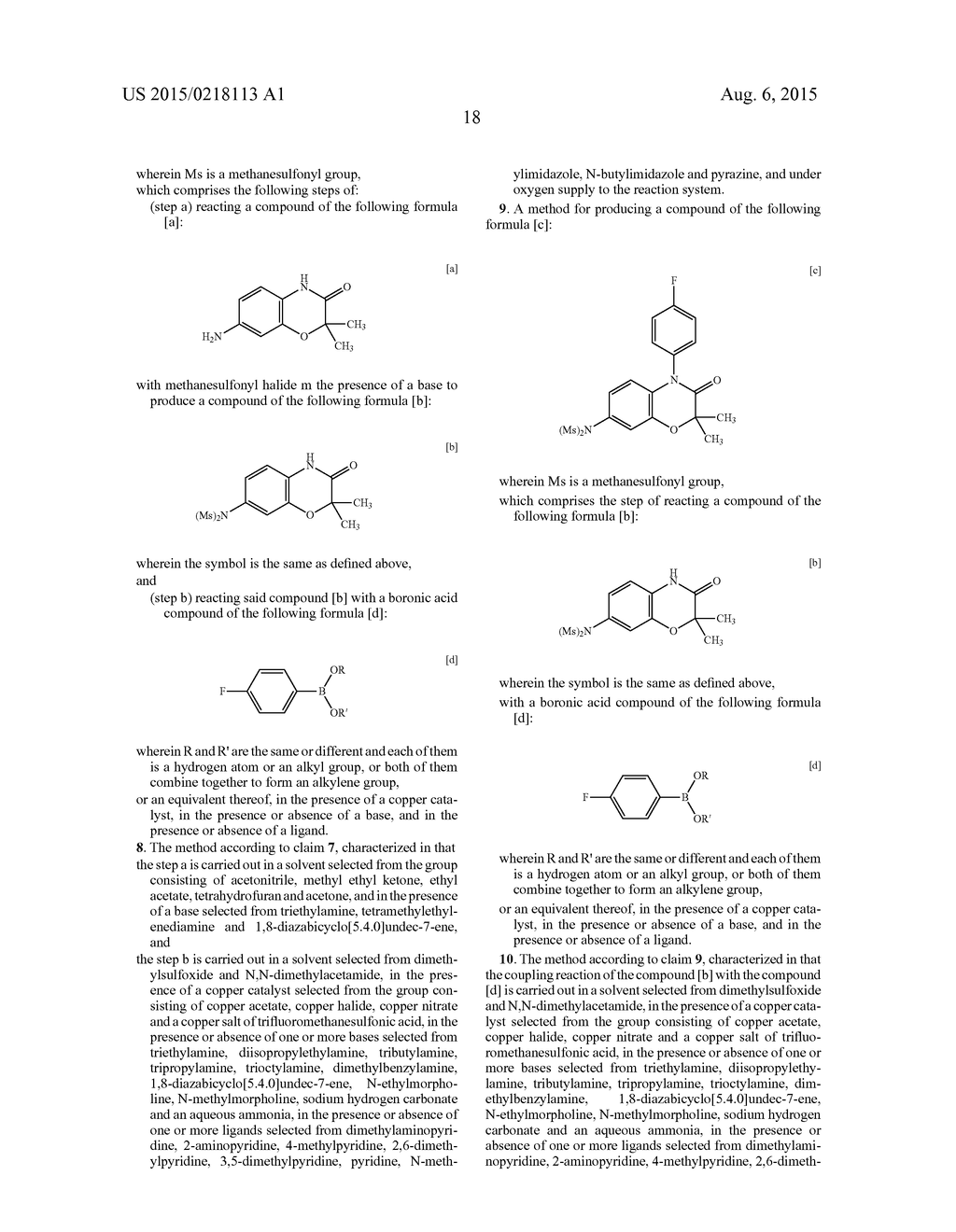 METHOD FOR PRODUCING 1,4-BENZOXAZINE COMPOUND - diagram, schematic, and image 23