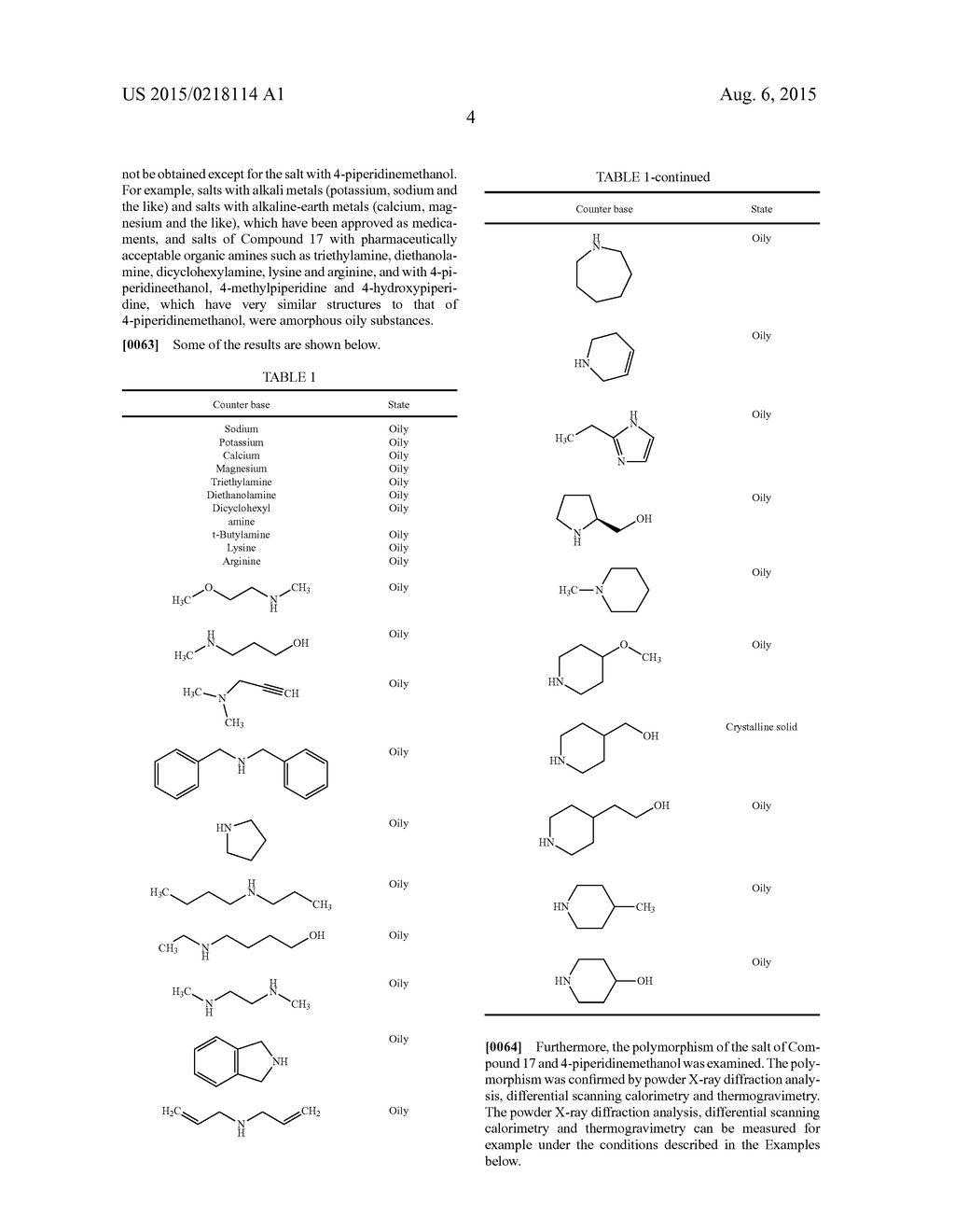 AMINE SALT AND CRYSTALS THEREOF - diagram, schematic, and image 11