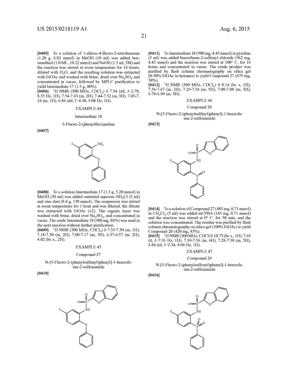 BENZOFURAN-2-SULFONAMIDES DERIVATIVES AS CHEMOKINE RECEPTOR MODULATORS - diagram, schematic, and image 22