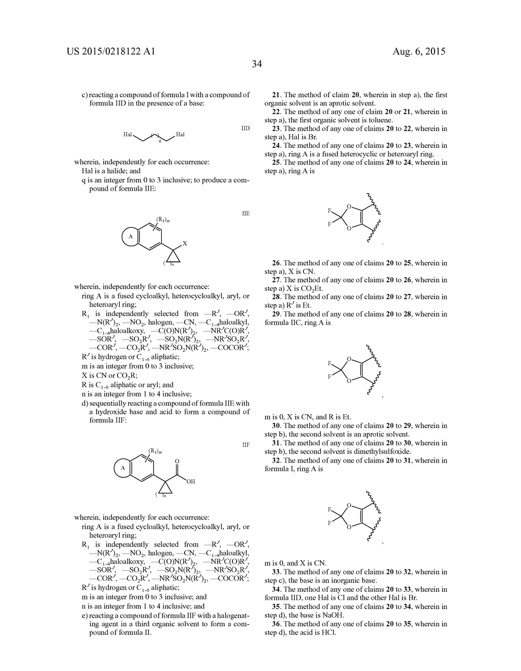 Process of Producing Cycloalkylcarboxamido-indole Compounds - diagram, schematic, and image 35