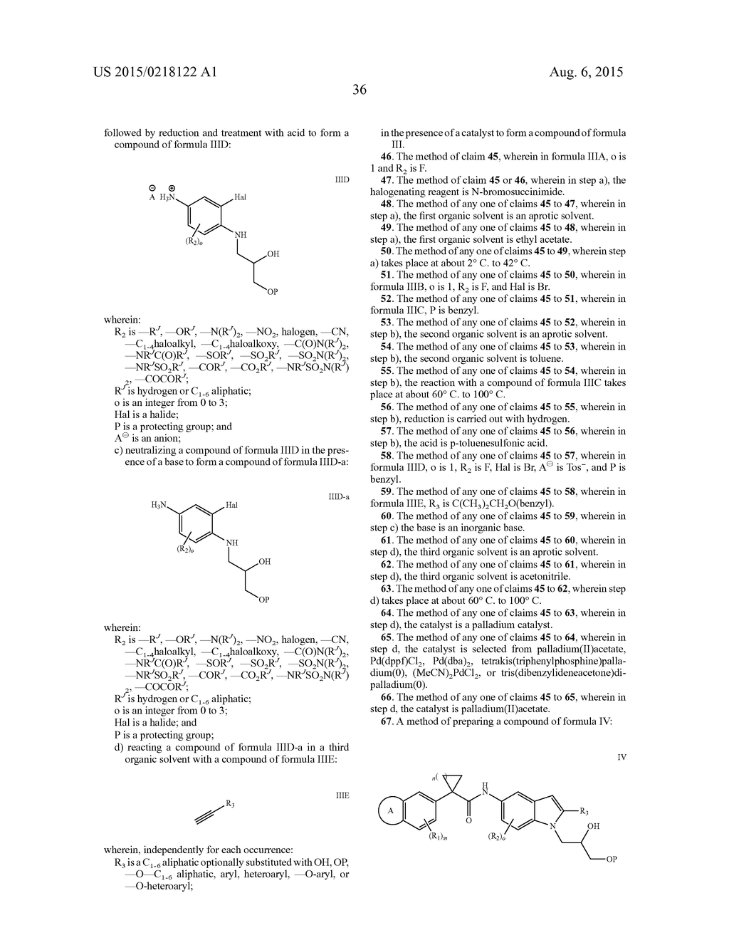 Process of Producing Cycloalkylcarboxamido-indole Compounds - diagram, schematic, and image 37