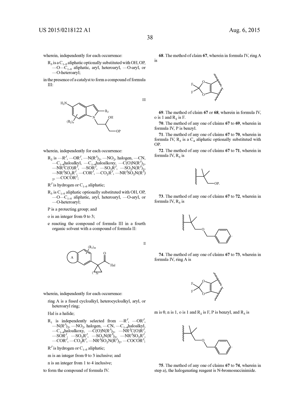 Process of Producing Cycloalkylcarboxamido-indole Compounds - diagram, schematic, and image 39