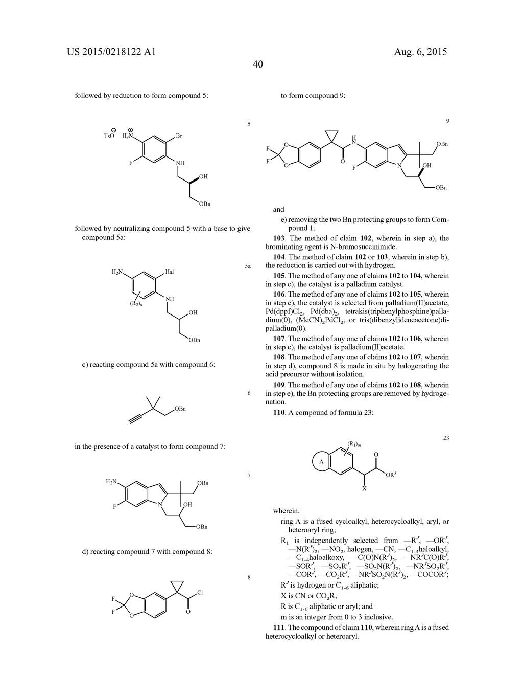Process of Producing Cycloalkylcarboxamido-indole Compounds - diagram, schematic, and image 41