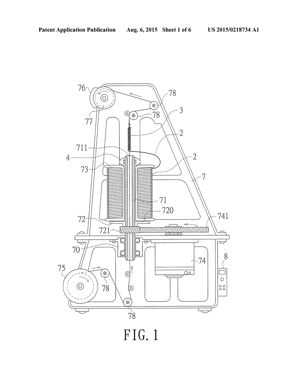 CONDUCTIVE YARN AND APPARATUS FOR MAKING THE SAME - diagram, schematic, and image 02