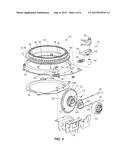 SNOW THROWER CHUTE ROTATION MECHANISM diagram and image