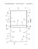 PERGOLA PROVIDED WITH EXTENSIBLE ROOF SURFACE diagram and image