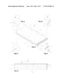 Panel for Covering a Surface or Support and an Associated Joint System diagram and image