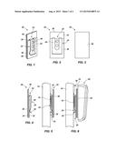 INTERMEDIATE ATTACHMENT MEMBERS FOR SECURING ACCESSORIES TO INTERIOR     SURFACES OF SAFES, SAFE STORAGE SYSTEMS AND METHODS FOR STORING ITEMS IN     SAFES diagram and image