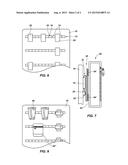 INTERMEDIATE ATTACHMENT MEMBERS FOR SECURING ACCESSORIES TO INTERIOR     SURFACES OF SAFES, SAFE STORAGE SYSTEMS AND METHODS FOR STORING ITEMS IN     SAFES diagram and image