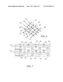 INTERWOVEN CHANNELS FOR INTERNAL COOLING OF AIRFOIL diagram and image