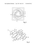 FASTENING ELEMENT FOR FASTENING LINING PARTS, CARRIER FOR A FASTENING     ELEMENT, AND TOOL FOR REMOVING A FASTENING ELEMENT diagram and image