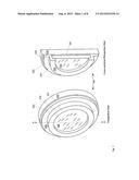 DEVICE AND KIT FOR COOLING A LIGHT EMITTING MATERIAL diagram and image