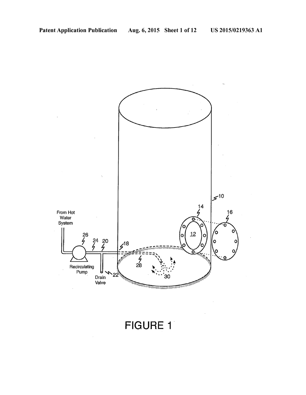 Apparatus and Method for Preventing Lime Scale Buildup in Water Heaters - diagram, schematic, and image 02