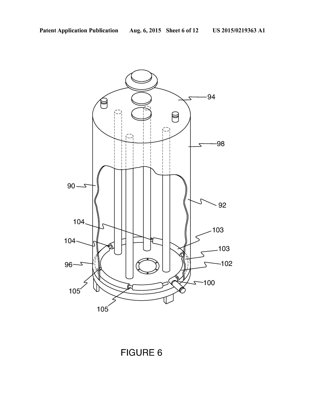 Apparatus and Method for Preventing Lime Scale Buildup in Water Heaters - diagram, schematic, and image 07