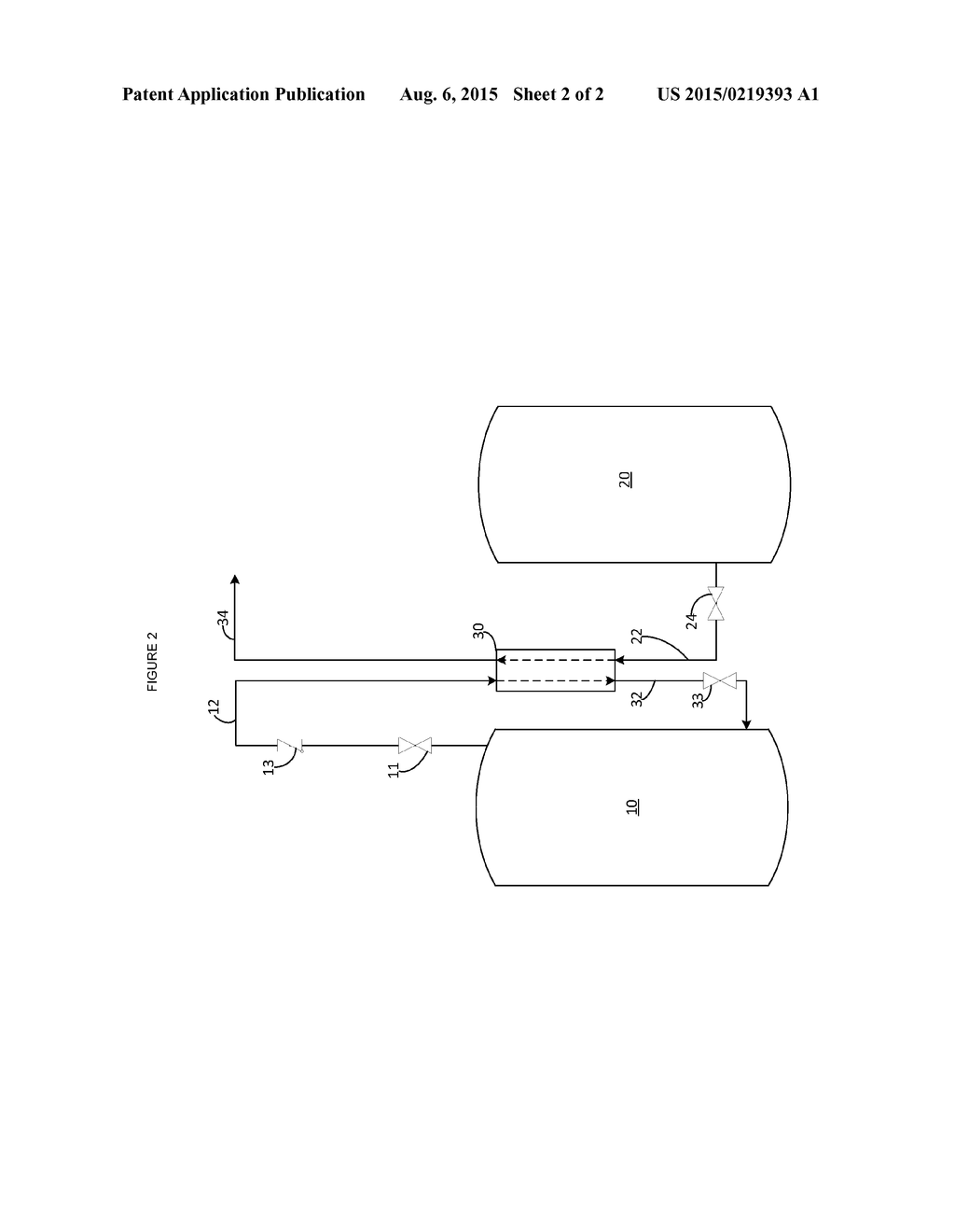 METHOD AND APPARATUS FOR RECOVERY OF VOLATILE GASES FROM LIQUID STORAGE     TANKS - diagram, schematic, and image 03