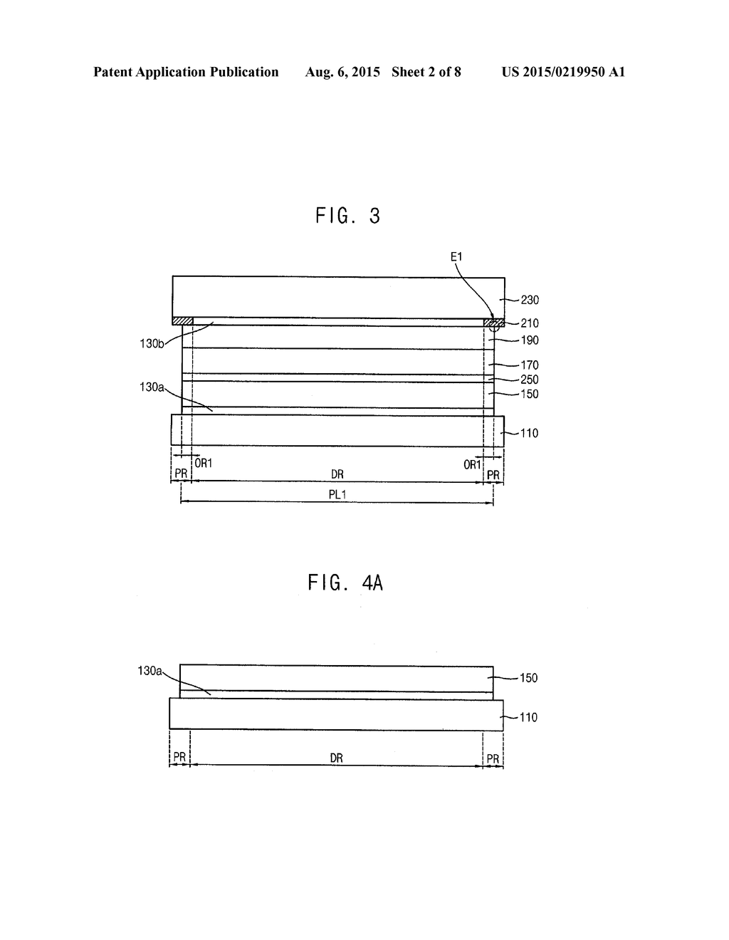 DISPLAY DEVICES AND METHODS OF MANUFACTURING DISPLAY DEVICES - diagram, schematic, and image 03