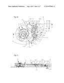 BALANCE STOP DEVICE FOR WATCH PIECES WITH TOURBILLON CAGE diagram and image