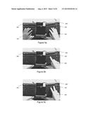 INTERFACE SYSTEM FOR A COMPUTING DEVICE WITH VISUAL PROXIMITY SENSORS AND     A METHOD OF INTERFACING WITH A COMPUTING DEVICE diagram and image