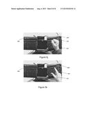 INTERFACE SYSTEM FOR A COMPUTING DEVICE WITH VISUAL PROXIMITY SENSORS AND     A METHOD OF INTERFACING WITH A COMPUTING DEVICE diagram and image