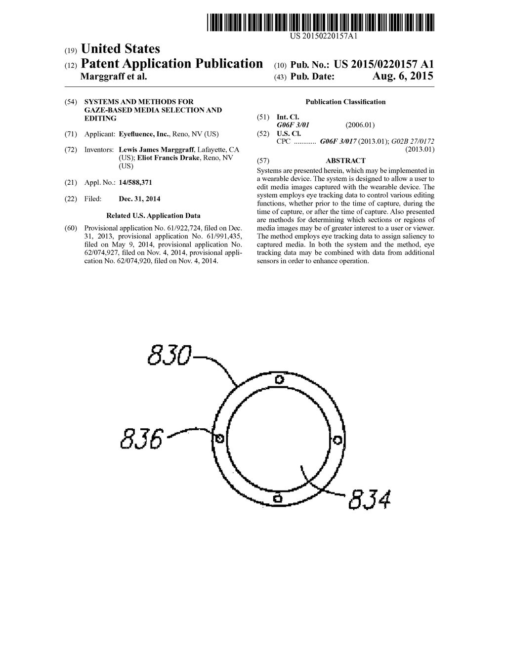 SYSTEMS AND METHODS FOR GAZE-BASED MEDIA SELECTION AND EDITING - diagram, schematic, and image 01