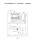 PANEL SYSTEM FOR USE AS DIGITAL SHOWROOM DISPLAYING LIFE-SIZE 3D DIGITAL     OBJECTS REPRESENTING REAL PRODUCTS diagram and image