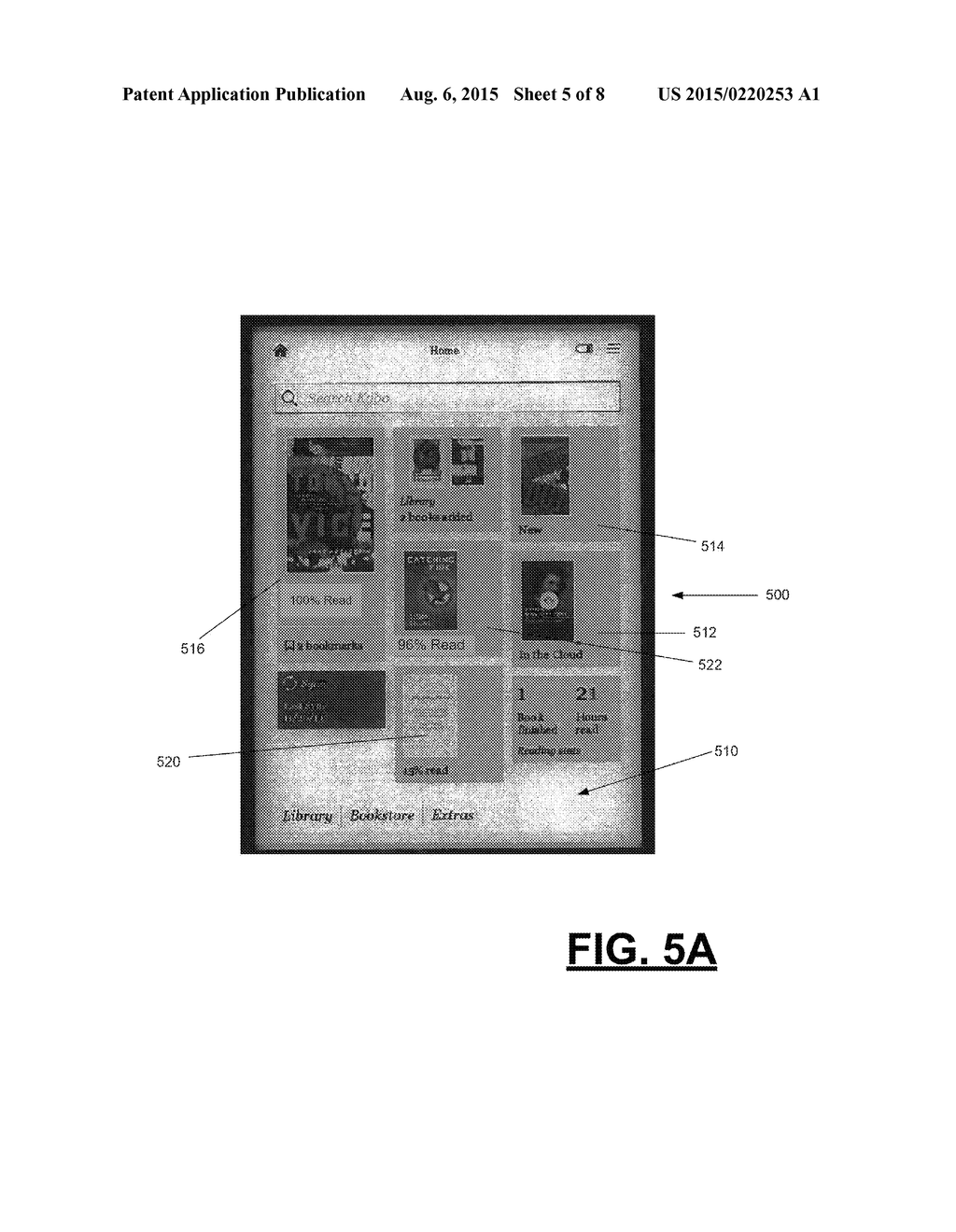 VARYING TRANSLUCENCY OF A GRAPHIC IMAGE OF AN E-BOOK TO INDICATE READING     PROGRESS - diagram, schematic, and image 06