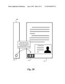 ELECTRONIC READING POSITION MANAGEMENT FOR PRINTED CONTENT diagram and image
