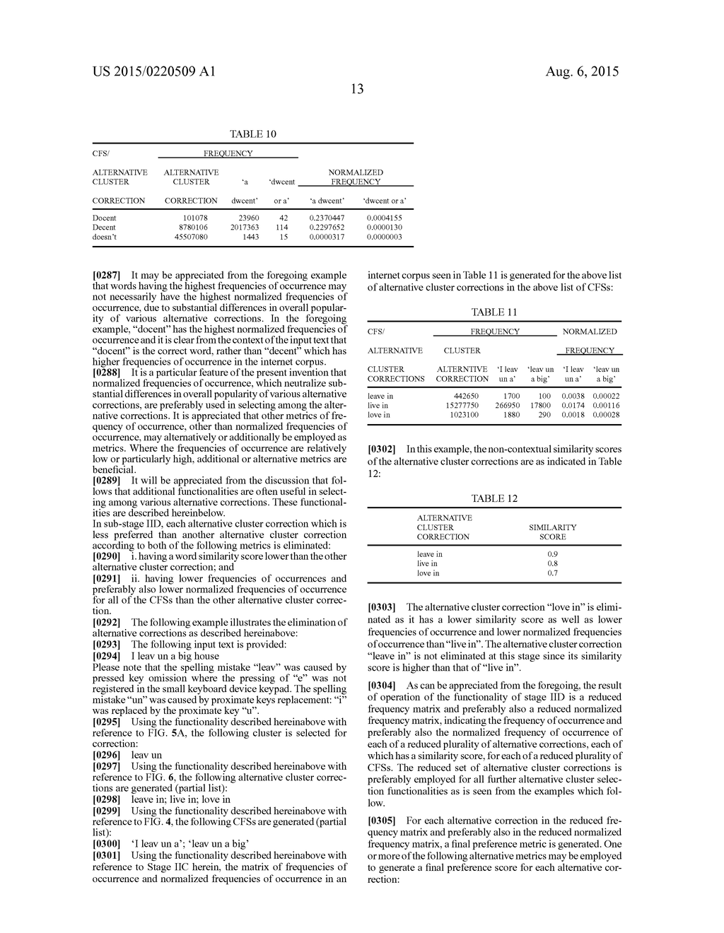 AUTOMATIC CONTEXT SENSITIVE LANGUAGE CORRECTION USING AN INTERNET CORPUS     PARTICULARLY FOR SMALL KEYBOARD DEVICES - diagram, schematic, and image 25