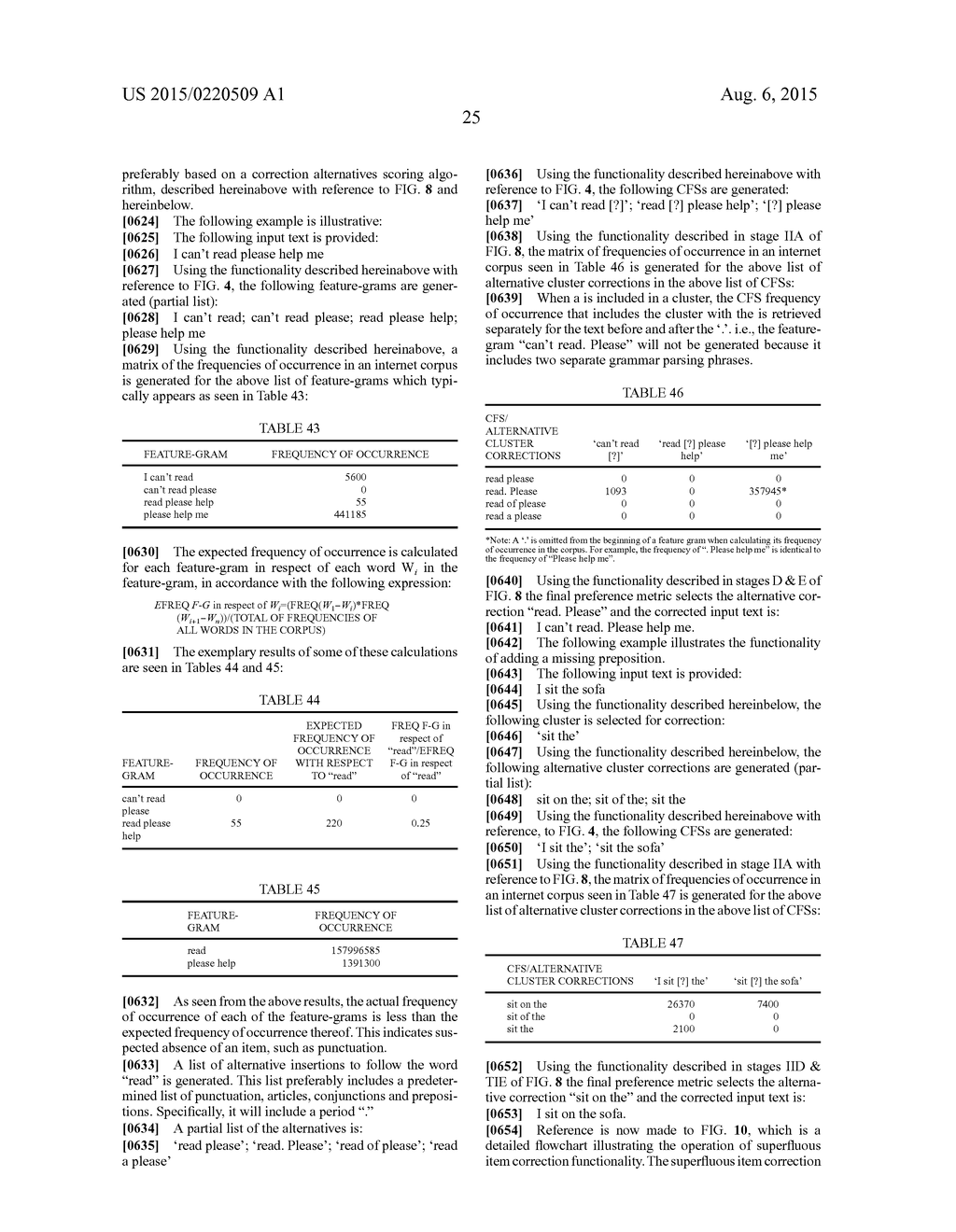 AUTOMATIC CONTEXT SENSITIVE LANGUAGE CORRECTION USING AN INTERNET CORPUS     PARTICULARLY FOR SMALL KEYBOARD DEVICES - diagram, schematic, and image 37